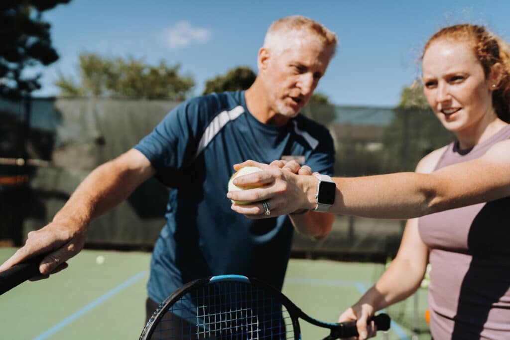 Adult Private Tennis Lessons and Programs at Midtown Athletic Club