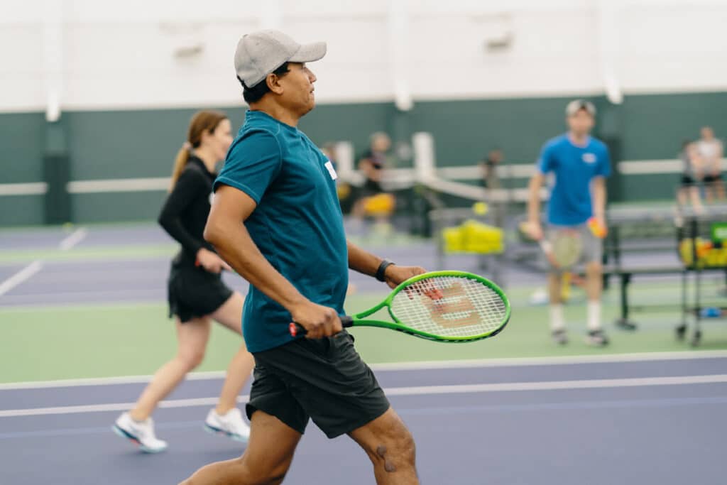 Tennis program cardio drills