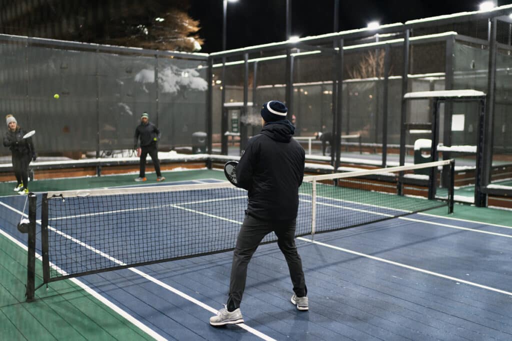 Programmes d'hiver de pickleball