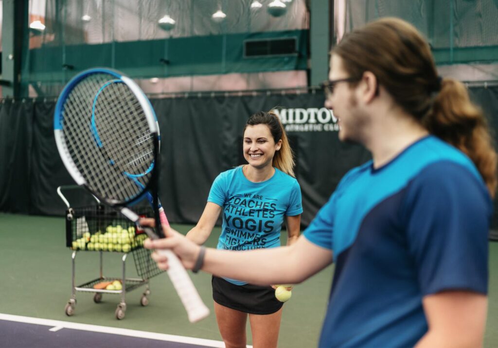 Midtown Athletic Club tennis coaching