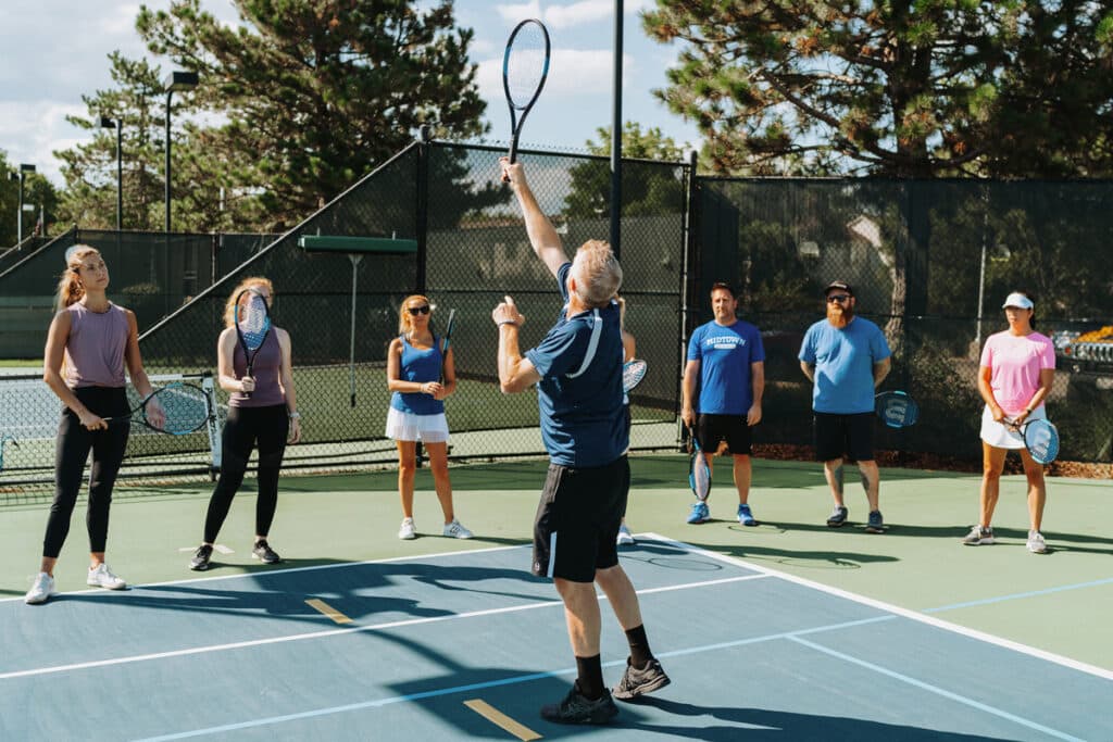 Tennis coaching programs