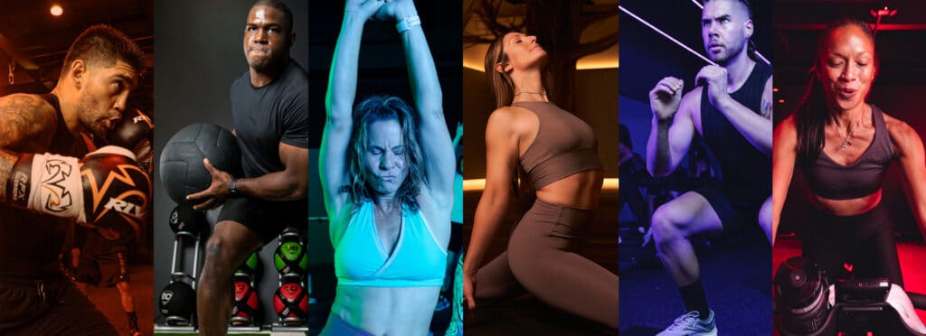 Image of classes taking place in midtown Chicago studios.